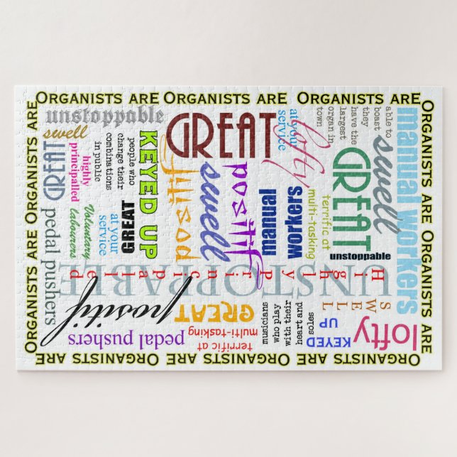 Sobre o quebra-cabeça do divertimento de 1000 (Horizontal)