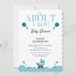 Sobre um Convite para Chás de fraldas de Meninos