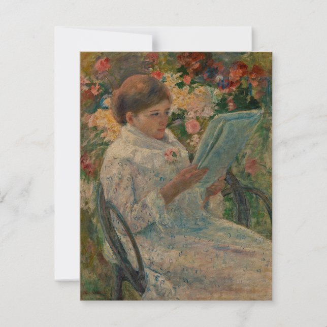 Sobre uma sacada de Mary Cassatt (Frente)