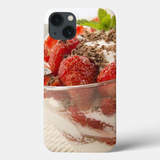 Sobremesa da morango com Yogurt fresco (Verso)