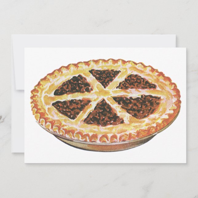 Sobremesa de Comida Antiga, Torta de Noz Pecan Fre (Frente)