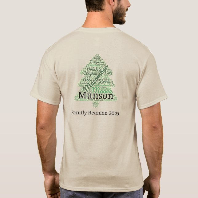 Sobrenomes Camisa 2025 T (Verso)