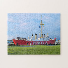 Sobrepõe o Lightship, Delaware, Quebra-cabeça de J