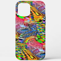 Sobreposição de cores claras e vívidas sobre fundo