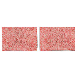 Sobreposição de pequenos quadrados, tons de vermel