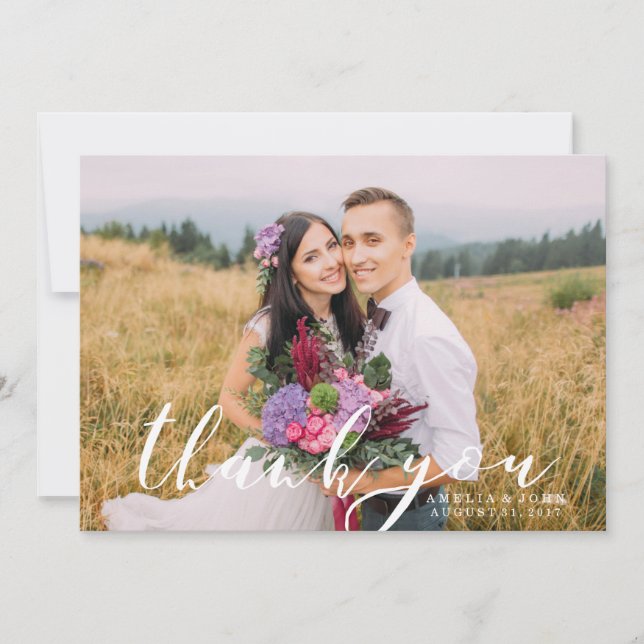 Sobreposição de Script de Caligração | Cartões de  (Frente)