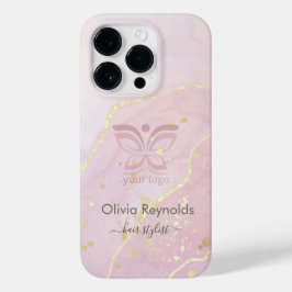 Sobreposição Mínima Moderna de Textura Márabe Rosa