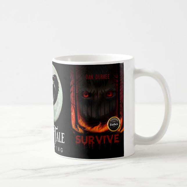 SOBREVIVE caneca de café 11 onça (Direita)