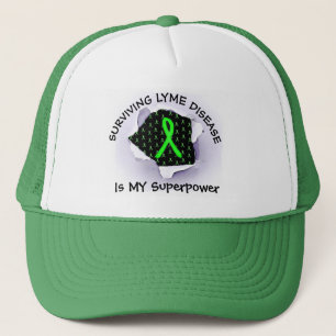 Sobrevivendo à doença de Lyme Superpotência Boné B