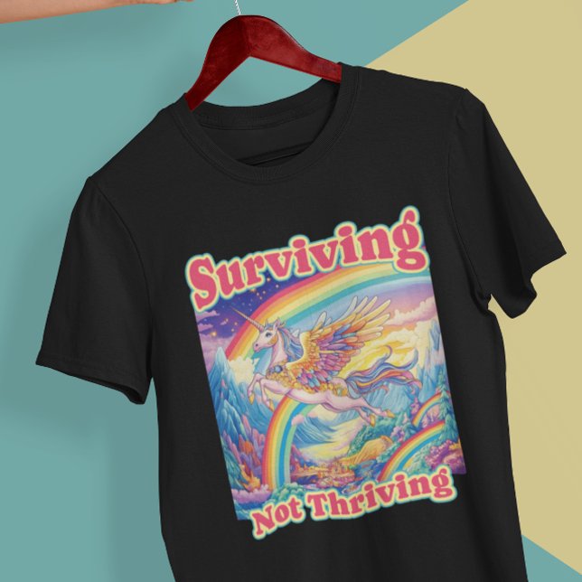 Sobrevivendo, Não Prosperando – Camisa do Unicórni (Criador carregado)