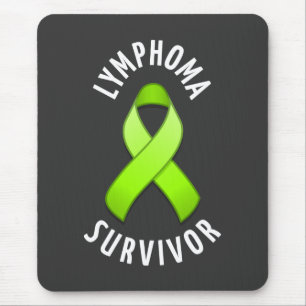 Sobrevivente de câncer Mousepad do linfoma