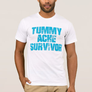 Sobrevivente de Dor de Barriga Camiseta engraçada