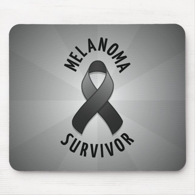 Sobrevivente Mousepad da melanoma (Frente)