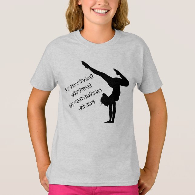 Sobrevivi à Camisa T da Classe de Ginástica Virtua (Frente)