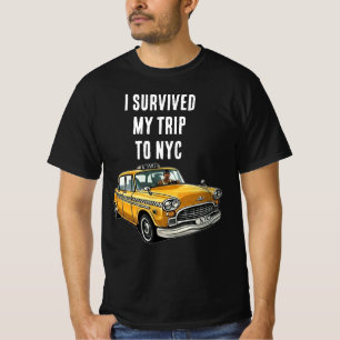 Sobrevivi à minha viagem para NYC Camiseta engraça