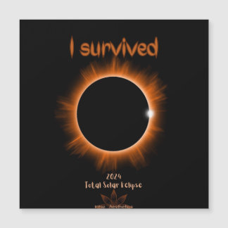 Sobrevivi à Placa Magnética Solar Eclipse 2024