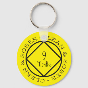 Sobriety Chaveiro Personalizado Keepsasasak