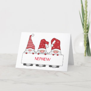 **SOBRINHO** DE GNOMOS PARA CARTÃO DE NATAL