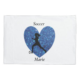Soccer Girl Heart, Personalized Name soccer Girl