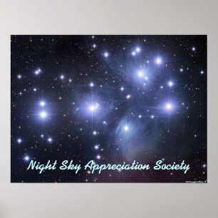 Sociedade de Apreciação do Céu Noturno - Poster