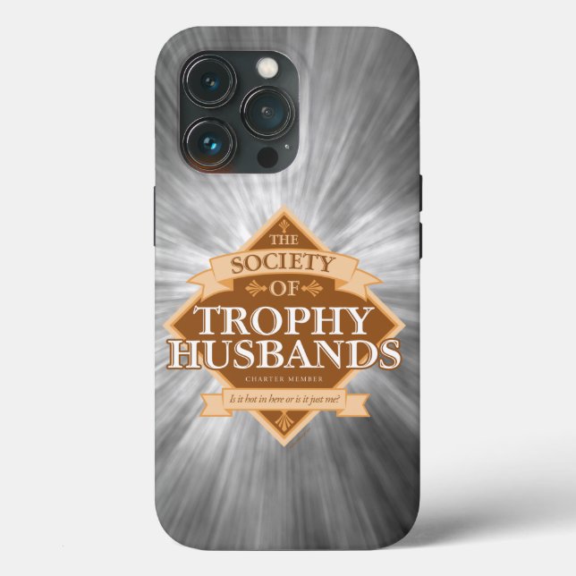 Sociedade dos Maridos Troféus de capas de iphone d (Verso)