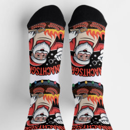 Socken mit Weihnachtsmotiv