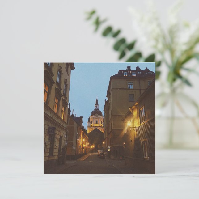 Södermalm - Cidade de Estocolmo (Em pé/Frente)