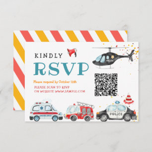 Soe o alarme Pegue a sua engrenagem Cartão Rsvp de