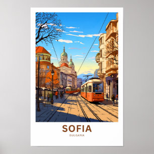 Sofia Bulgária Viagem Impressão