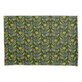 Sofisticado design de padrão floral azul e bege