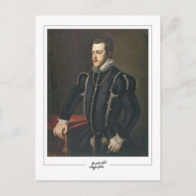 Sofonisba Anguissola #7 - Cartão Postal de Arte Fi (Frente)