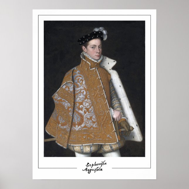 Sofonisba Anguissola Zedign Art Poster nº 6 (Frente)