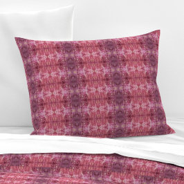 Soft pink and purple geometric M-size pattern
