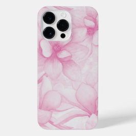 Soft Pink Watercolor Floral Seamless Pattern