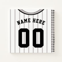 Softball com beisebol personalizável Pinstripe Jer