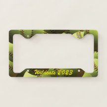 Softball com nome e ano da equipe