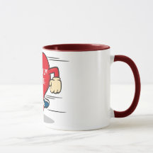 Sogra na caneca do treinamento