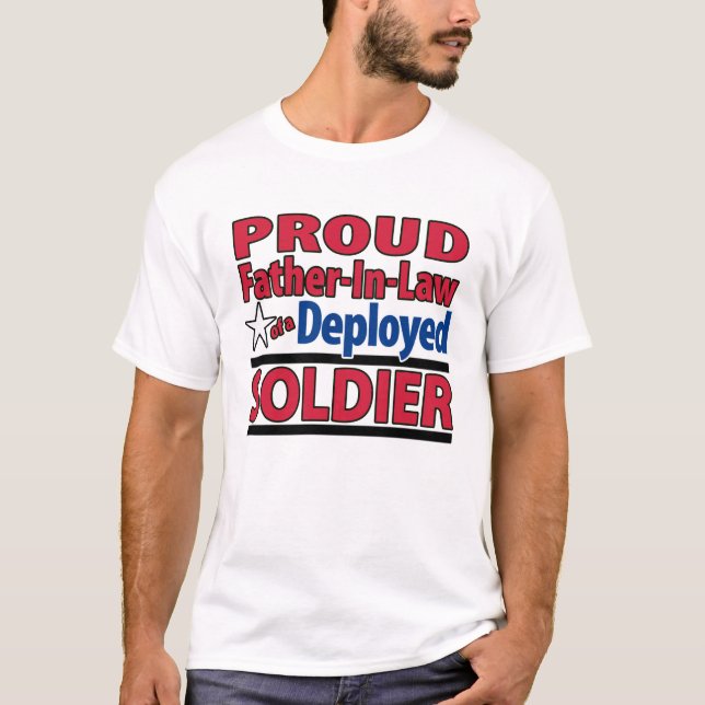 Sogro orgulhoso de uma camisa distribuída do (Frente)