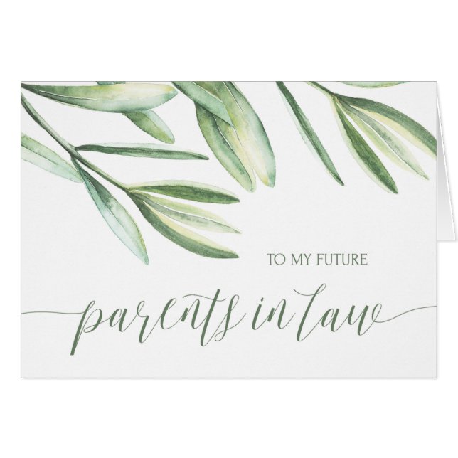 Sogros das hortaliças em meu cartão do dia do (Frente Horizontal)