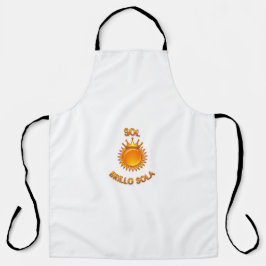 Sol Brillo Sola Logo Apron – Stylish Kitchen & Coo