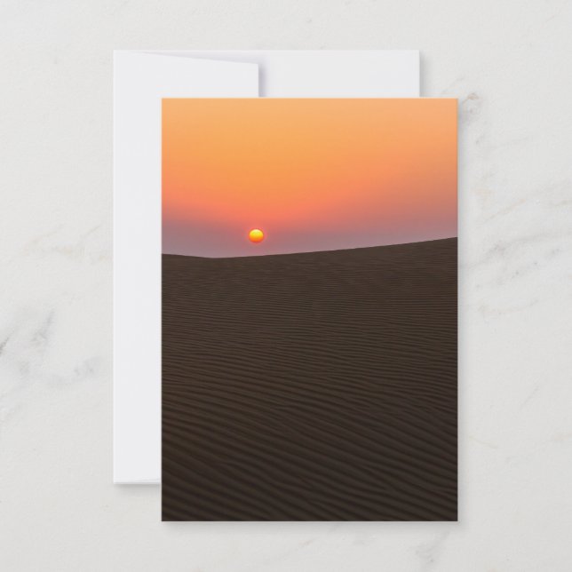 Sol do deserto no Dubai (Frente)