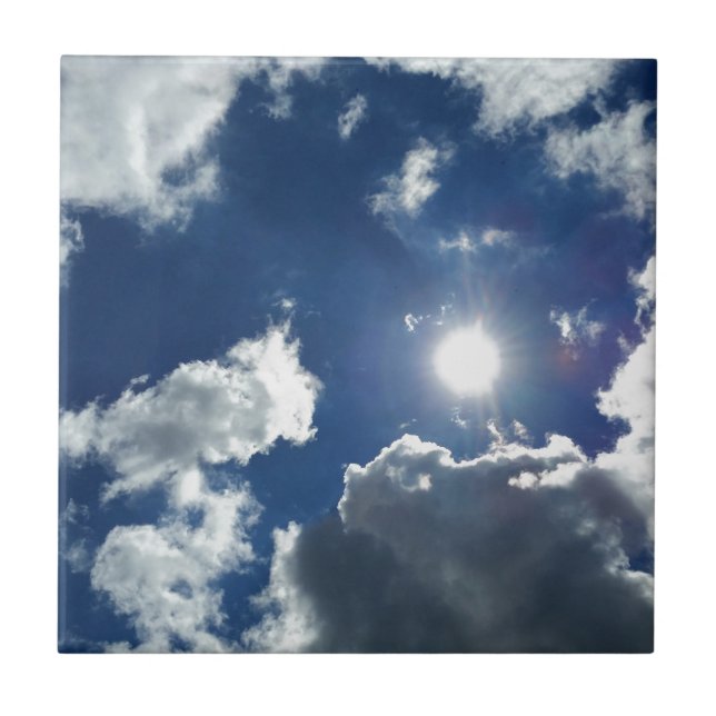 Sol e nuvens (Frente)