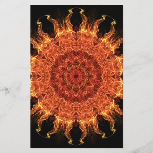 Sol flamejante (Frente)