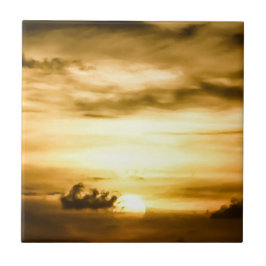 Sol No Oceano Pacífico