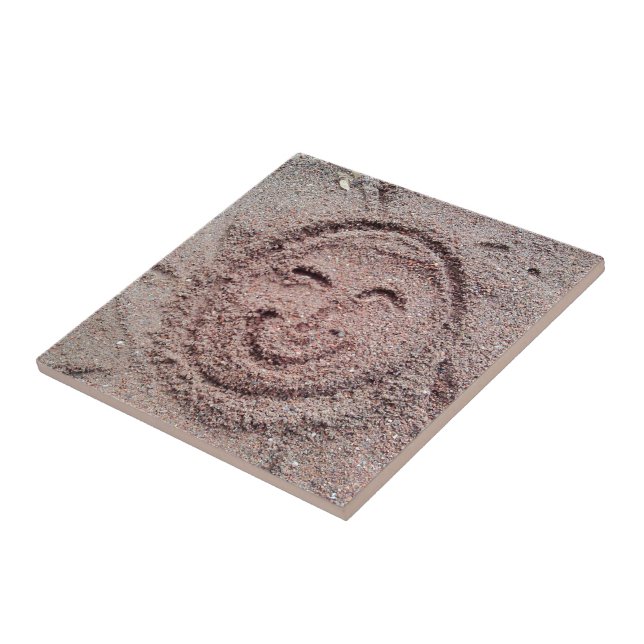 Sol sorridente, Sand Emoticon, Summer Emoji (Lateral)