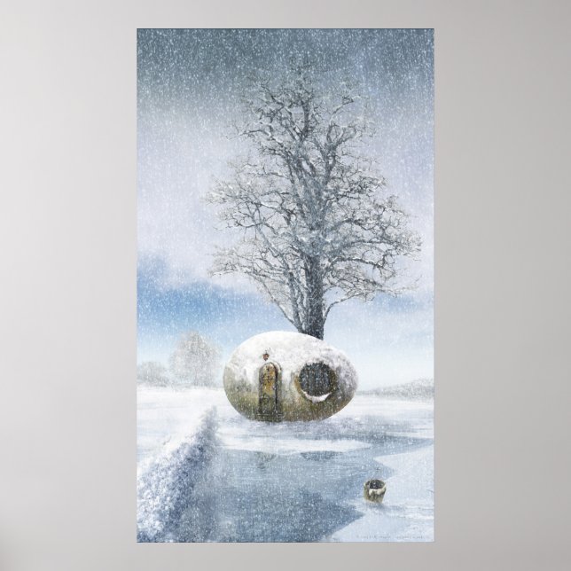 sola nula (inverno) - Poster (Frente)