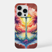 Solar anchor in a tropical paradise. 