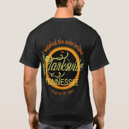 Solar Eclipse Clarksville TN Camisas Masculinas