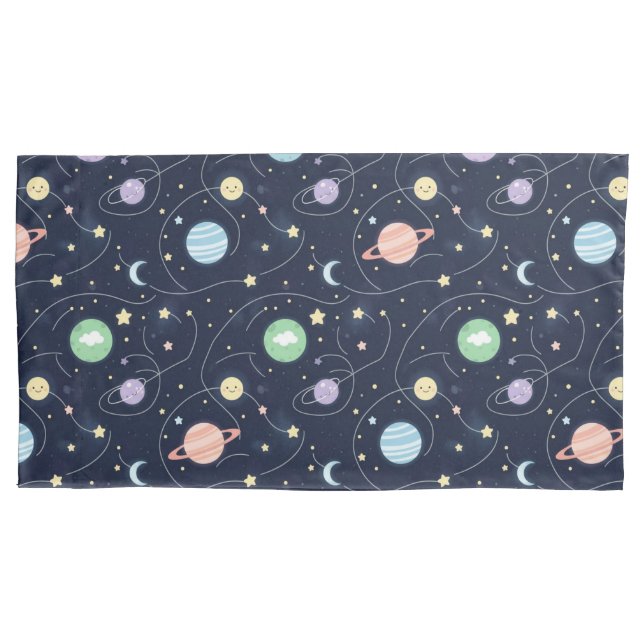 Solar System Planets Seamless Pattern (Frente)