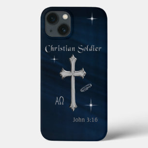 Soldado Cristão capas de iphone de Cascata